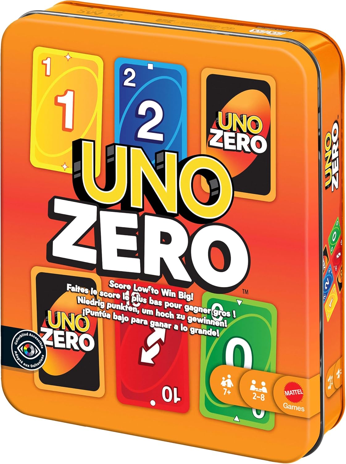 Detalle de Mattel Games UNO Zero 2-8 giocatori