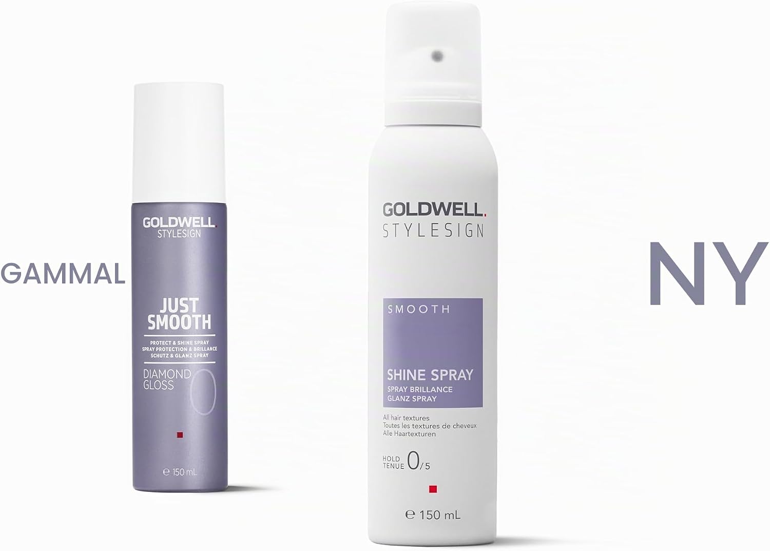 Detalle 2 de Goldwell Stylesign Smooth Shine Spray 150 ml – hårspray med glansfokus