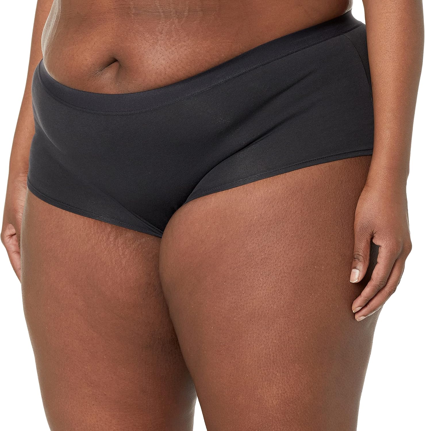 Thumbnail 4 de Amazon Essentials Women's Cotton Boyshort Knickers (Plus Size) – Pack of 5