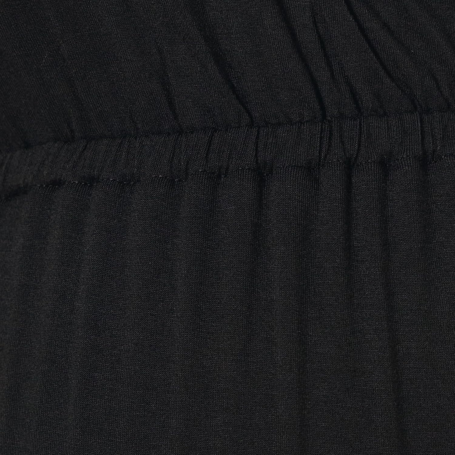 Thumbnail 4 de Amazon Essentials Damen tailliertes Maxikleid mit Glockensaum, Schwarz (Übergrößen), Gr. L