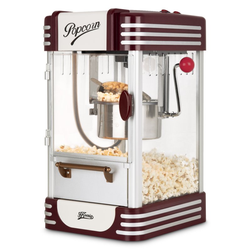 Detalle 2 de HKoenig POP330 Máquina de palomitas 360 W, 50 g 🍿
