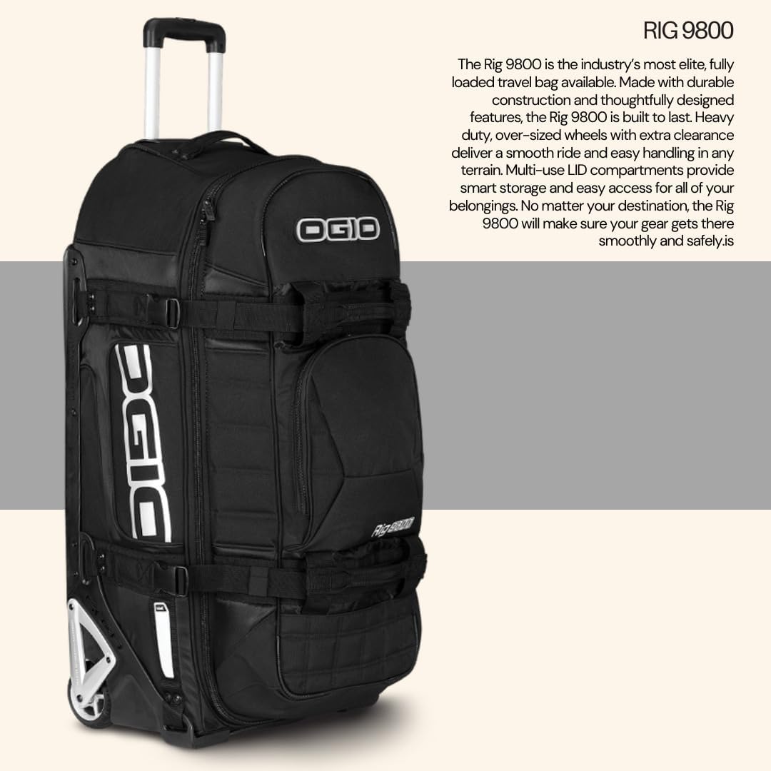 Detalle 2 de OGIO Rig 9800 Trolley: grande capacità e versatilità in viaggio
