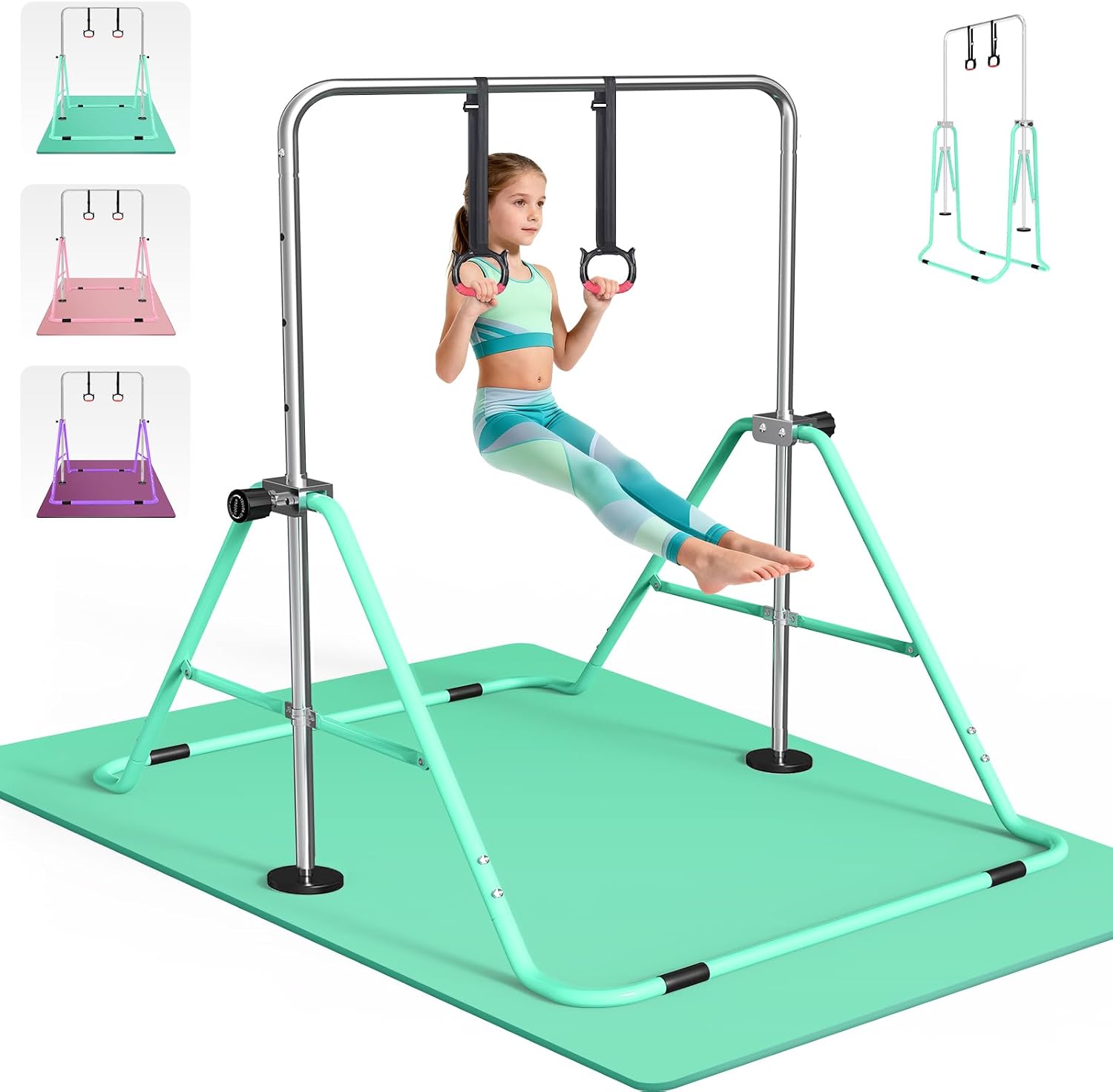 Detalle 1 de FBSPORT Gymnastics Bar 140 lb kids' trainer 🤸