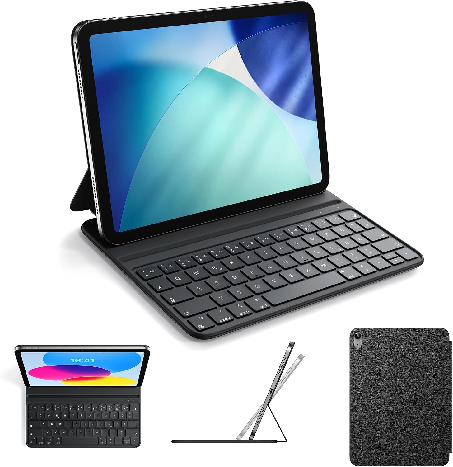 Detalle de HOU Slim Bluetooth Tastatur Hülle iPad 11
