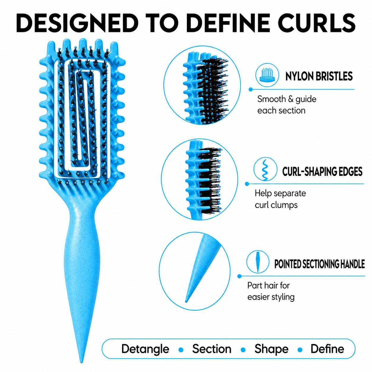Thumbnail 1 de Candybrush Curl Defining Brush