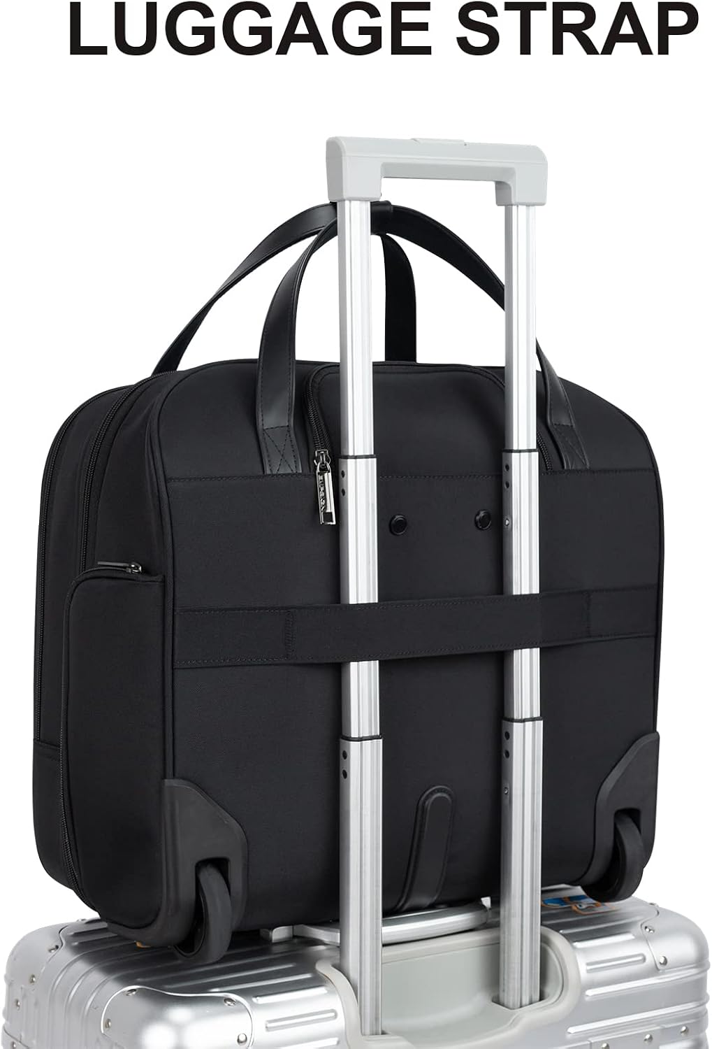 Thumbnail 5 de EMPSIGN Rolling Laptop Bag 15.6 Inch