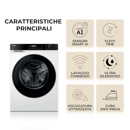 Detalle 2 de Haier lavatrice 9 kg