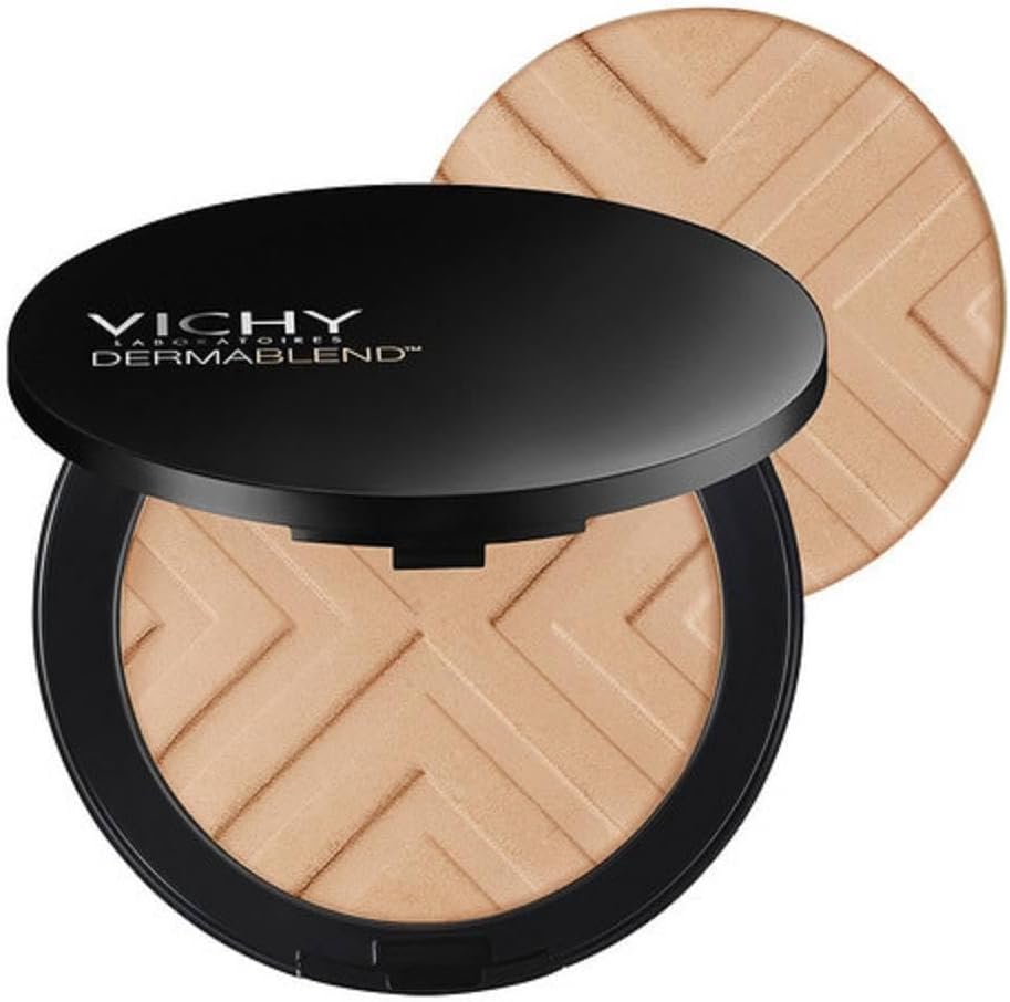 Detalle de Vichy Dermablend Fondotinta Covermatte Uniformante 10 g tonalità 35 – base viso in polvere ad alta coprenza