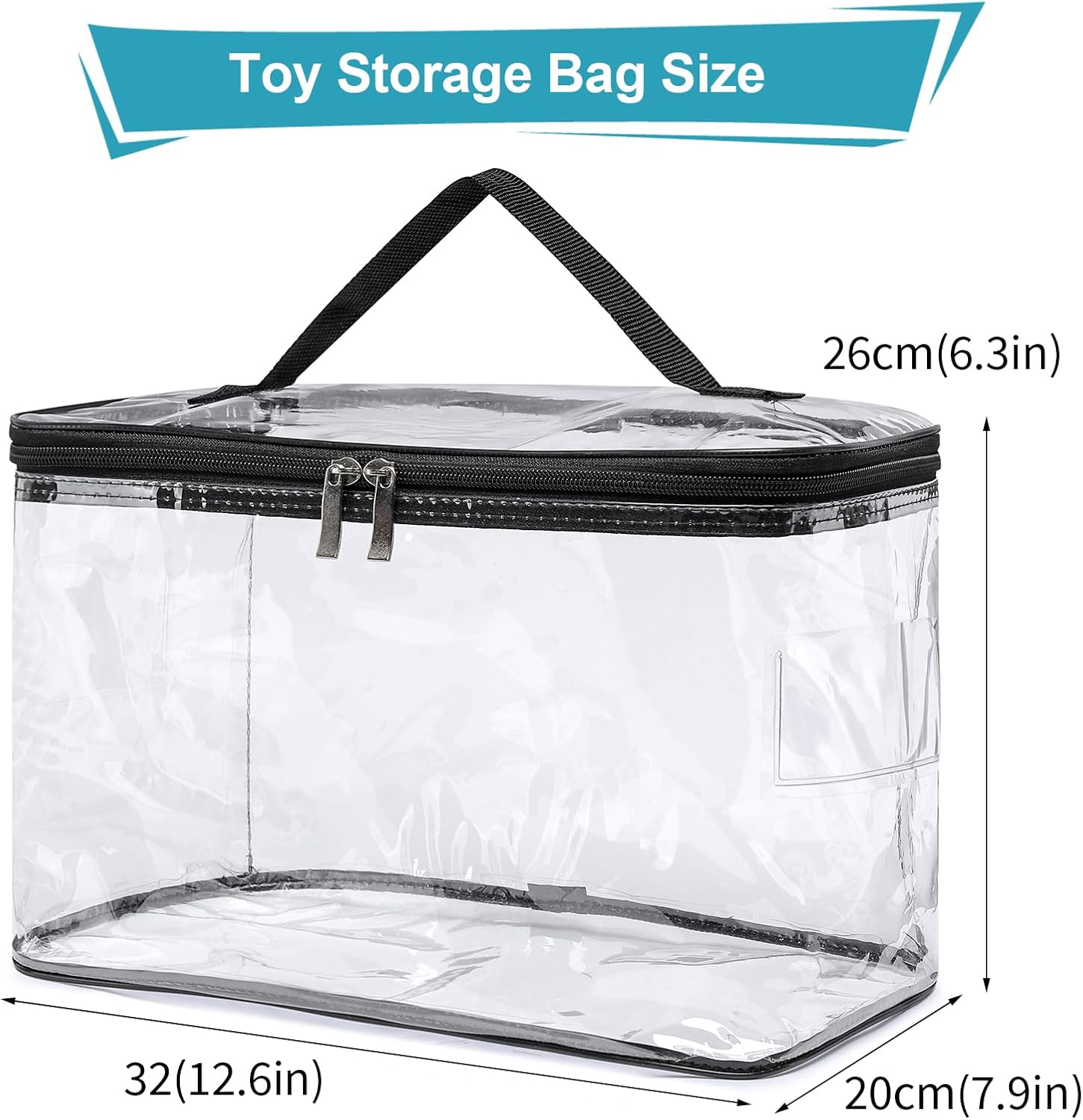 Thumbnail 1 de Clear Storage Bags, 6-Pack