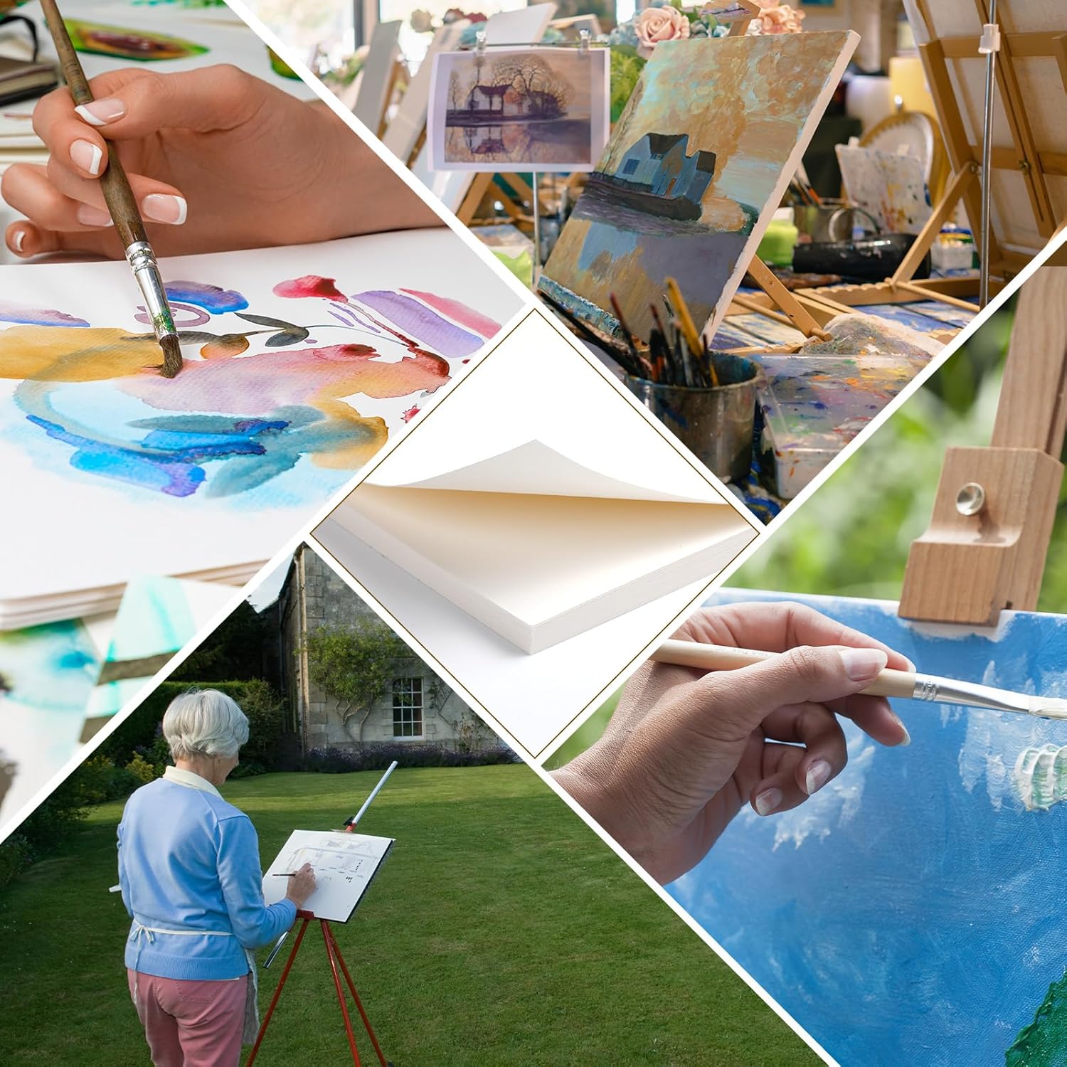 Thumbnail 6 de Romon Carta Acquerello 300 g/m² A5 🎨