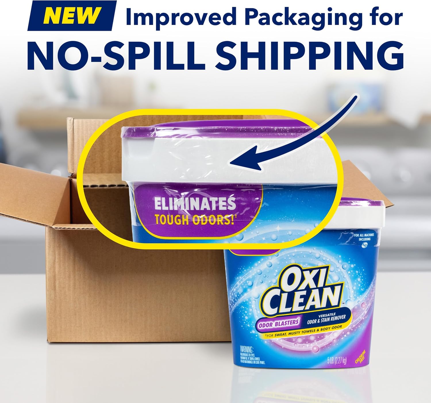 Thumbnail 1 de OxiClean Odor Blasters Versatile Odor and Stain Remover Powder, 5 lb