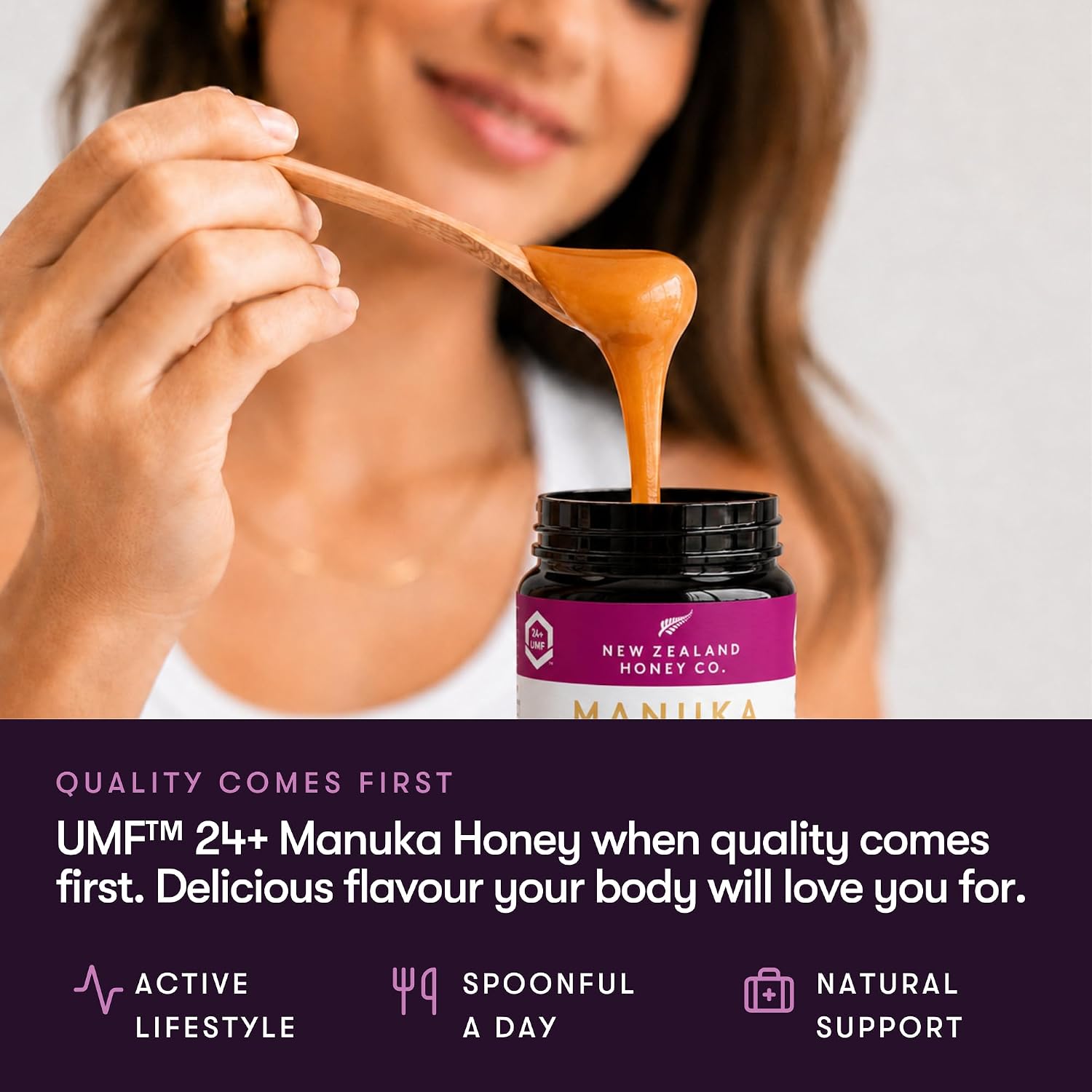 Thumbnail 6 de New Zealand Honey Co. UMF 24+ Manuka Honey, MGO 1122+, 8.8 oz