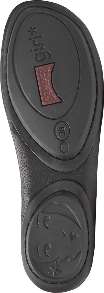 Detalle de Camper Girl’s Right Nina-k400221 ankle boot in black leather