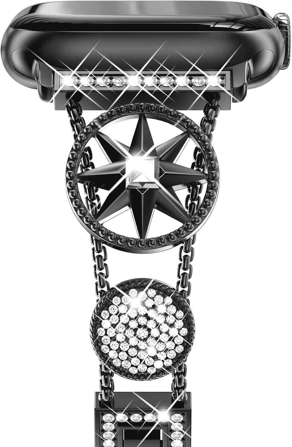 Thumbnail 6 de NewWays Bling Slim Strap Apple Watch Gold