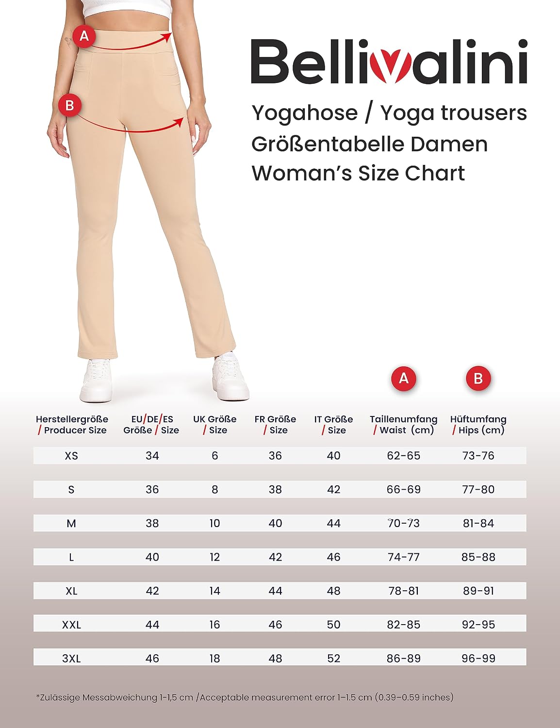 Thumbnail 6 de Bellivalini BLV50-282 Pantaloni yoga donna