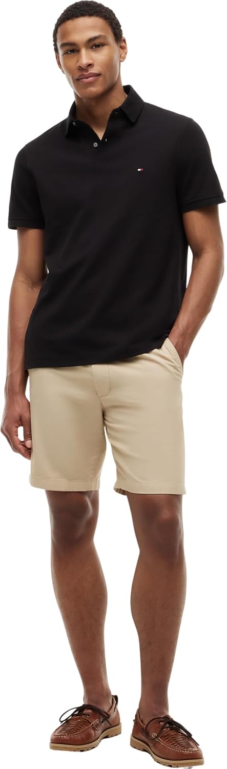 Thumbnail 4 de Tommy Hilfiger Polo manches courtes 1985 Regular Fit – Noir