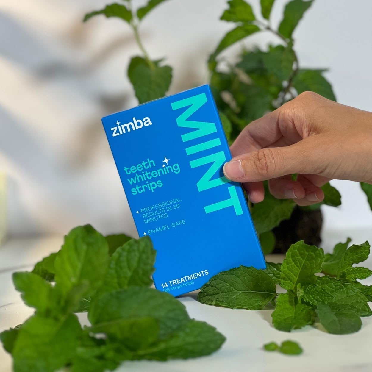 Thumbnail 4 de Zimba Peppermint Teeth Whitening Strips 14-Day 🦷
