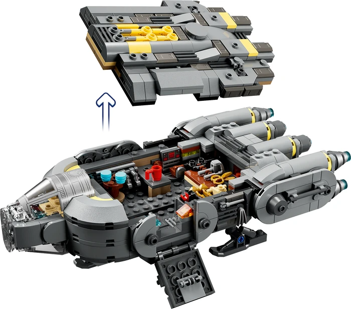 Detalle 2 de LEGO Star Wars Sternenschiff der Anzellaner 75445 – 701 Teile, ab 9 Jahren