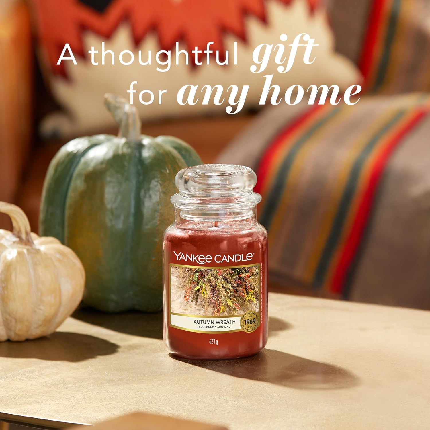 Thumbnail 5 de Yankee Candle Couronne d'automne 150 h 🕯