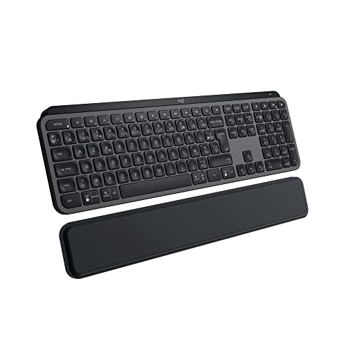 Detalle de Logitech MX Keys S Plus Clavier sans Fil et Repose Poignet – FRA AZERTY