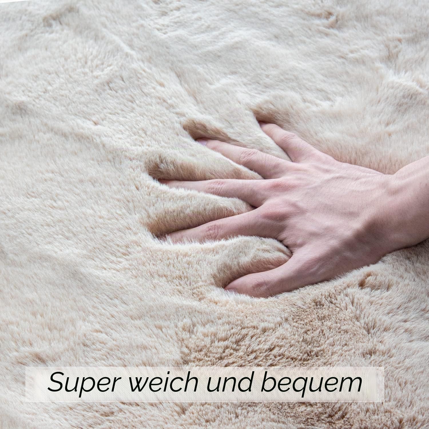 Detalle 2 de ORINOVA Teppich LĂ€ufer 60x180 cm Beige đĄ