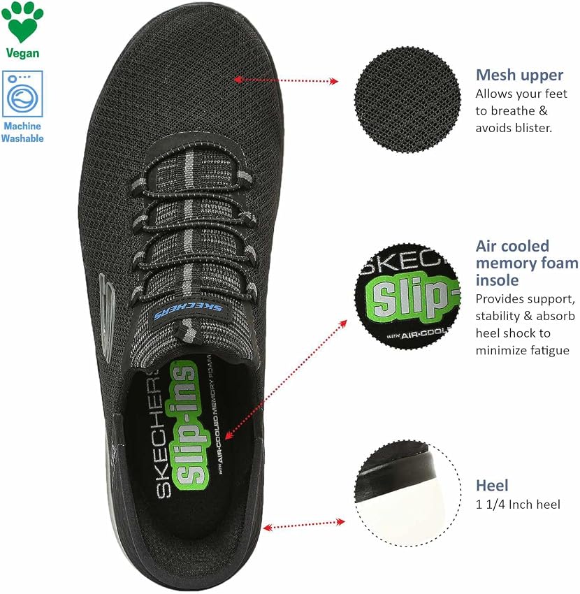 Detalle 2 de Skechers Summits High Range Zapatillas 41,5
