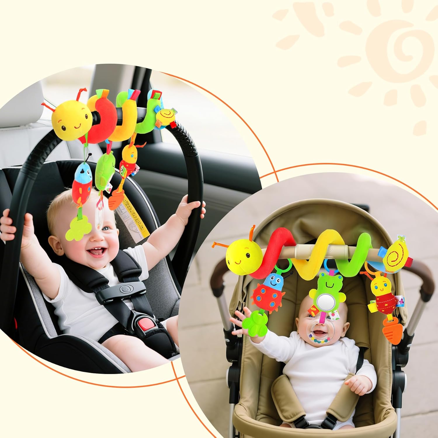 Thumbnail 1 de Baby Spirale Kinderwagen Spielzeug für Babys