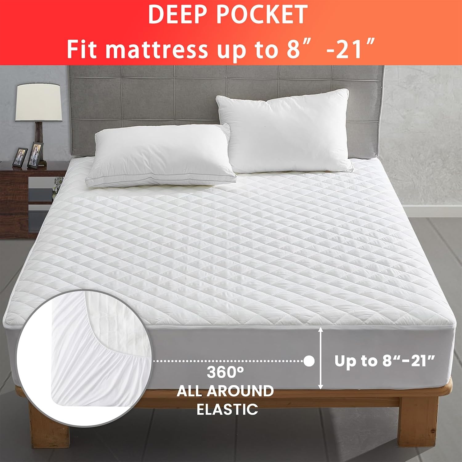 Thumbnail 4 de Heated Mattress Pad Queen 60x80