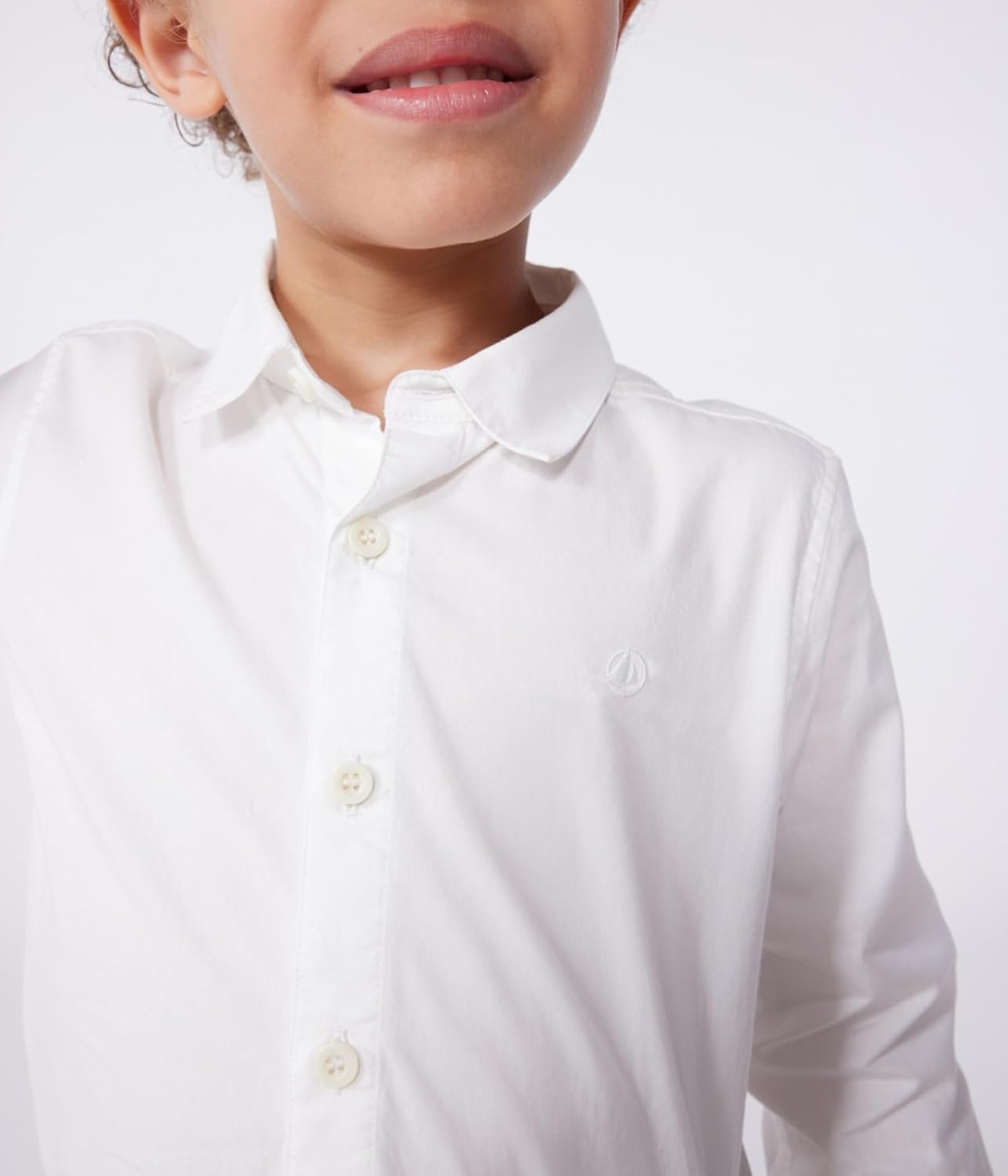 Thumbnail 4 de Petit Bateau Jungen Langarm-Shirt – klassisch geschnittenes Hemd mit Knopfverschluss