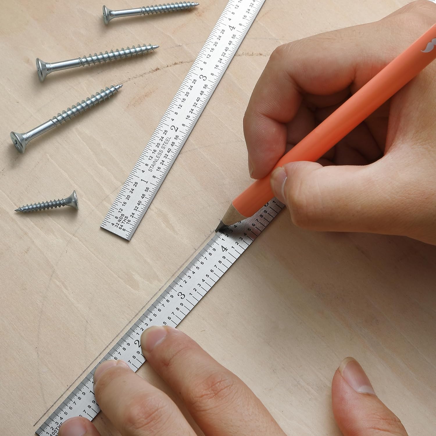 Thumbnail 6 de Mr. Pen Machinist Ruler Set, 12-Inch Stainless Steel, 2-Pack