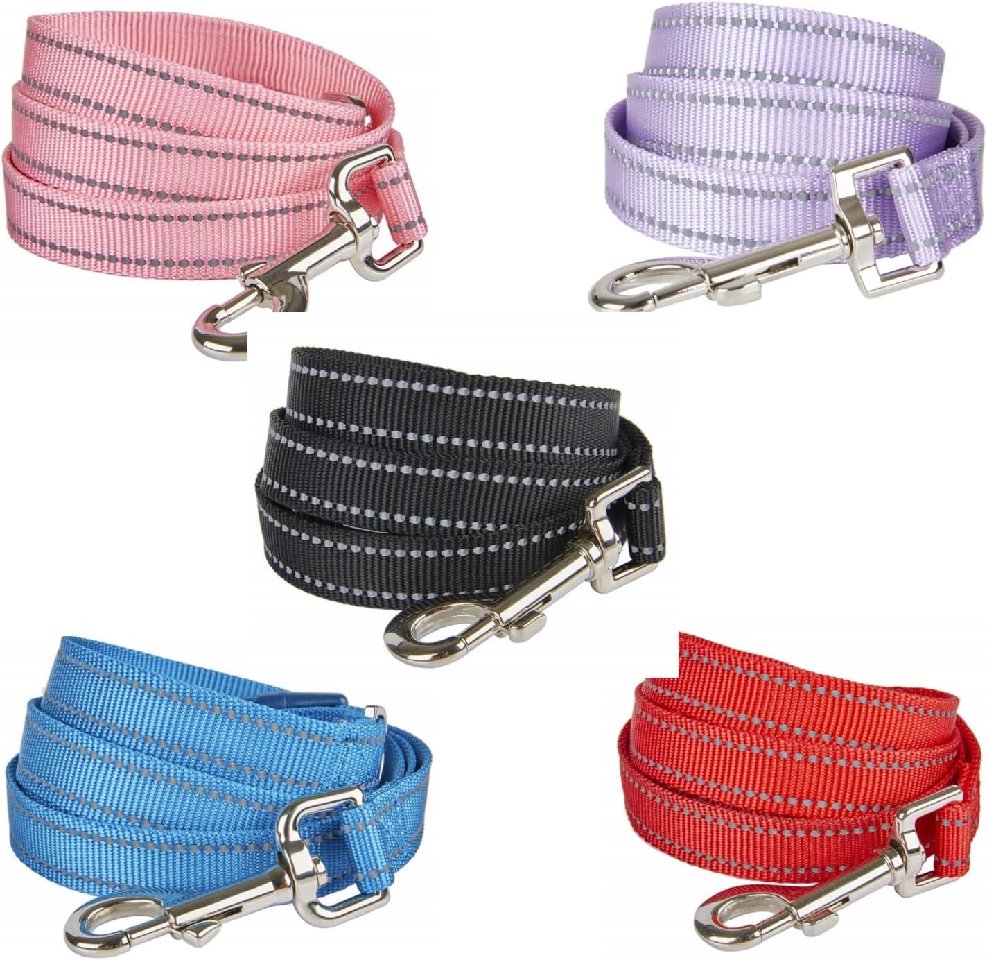Thumbnail 6 de YUDOTE Reflective Nylon Dog Lead 120cm