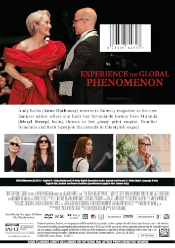 Thumbnail 1 de The Devil Wears Prada 2 - DVD by Disney