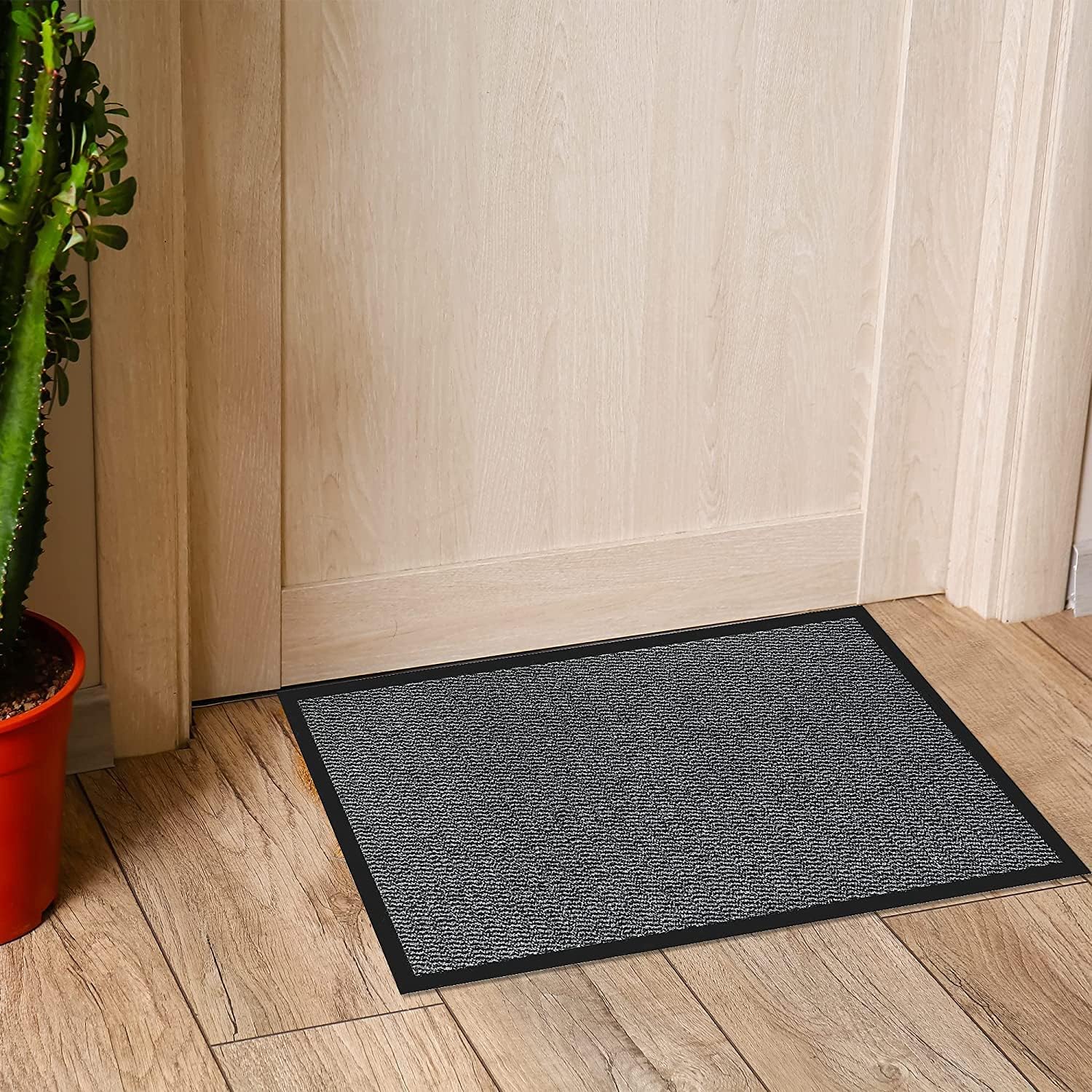 Thumbnail 1 de Circle of trust Large Door Mat Indoor & Outdoor Grey 50x80cm
