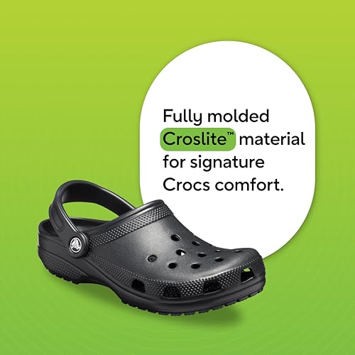 Thumbnail 7 de Crocs Unisex Classic Clogs in Black (UK 4 Men / UK 5 Women)