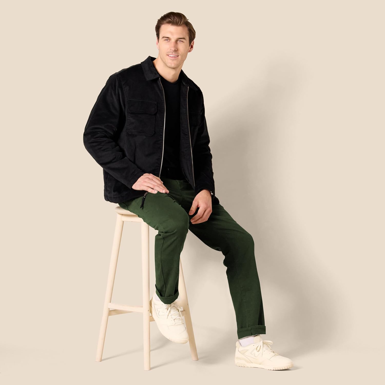 Thumbnail 6 de Amazon Essentials men’s slim-fit 5-pocket stretch twill trousers