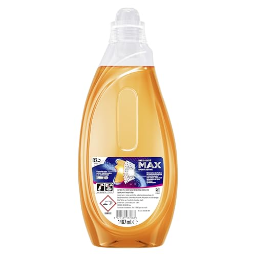 Detalle de Skip Lessive Liquide Cycle Court Intensité Max Sport Active, 39 Lavages