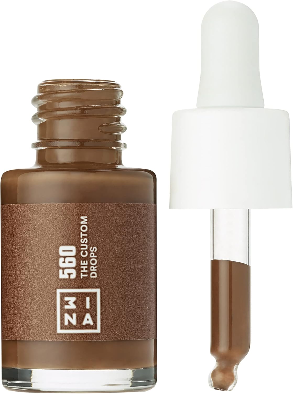 Detalle 2 de 3INA MAKEUP - The Custom Drops 100 - Bianco: gocce pigmentate per fondotinta personalizzato