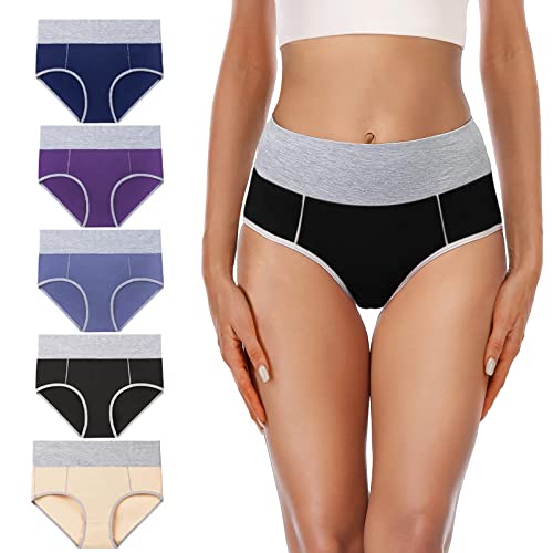 Detalle de Senllori sous-vêtements taille haute, lot de 5