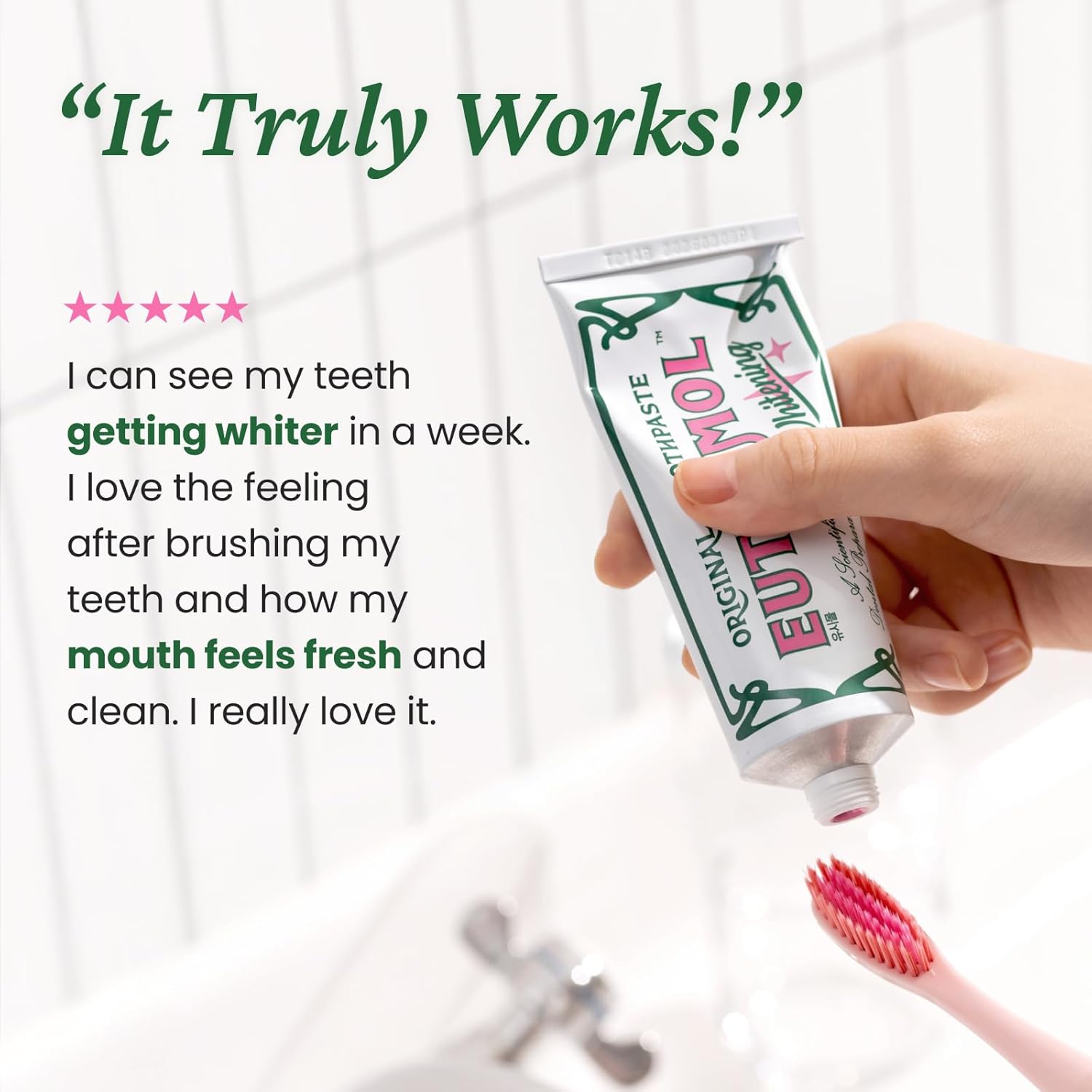 Thumbnail 6 de EUTHYMOL Whitening Toothpaste 3.7fl oz