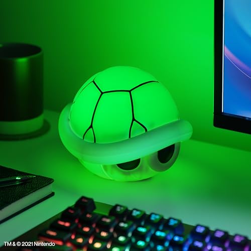 Thumbnail 3 de Paladone Super Mario Bros Green Shell Light con sonido – versión oficial de Nintendo