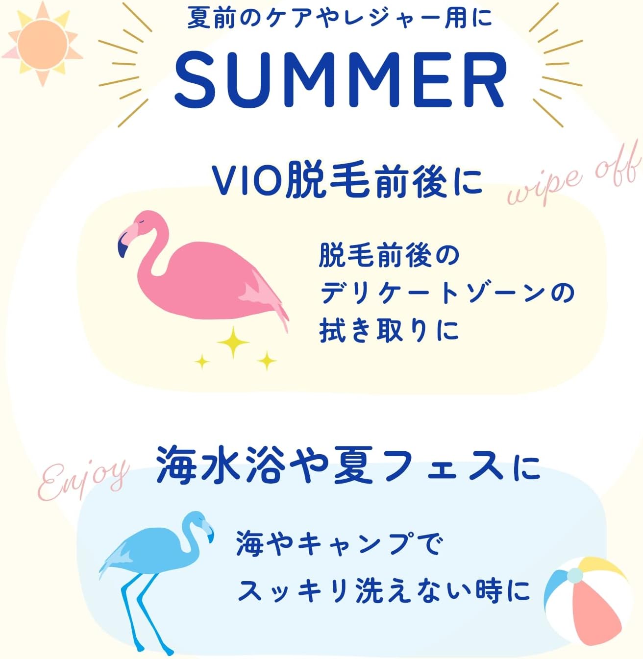 Detalle 2 de レック(LEC) Femia 女性用デリケートゾーンウェットシート 20枚×8個 無香料・トイレに流せる