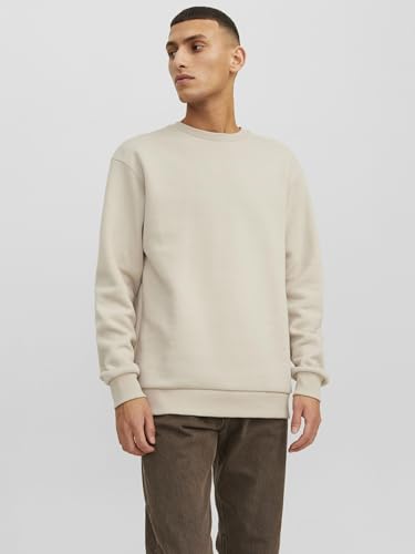 Detalle de JJECHARGE Sudadera con Cuello Redondo Noos Moonbeam de JACK & JONES (Talla L)