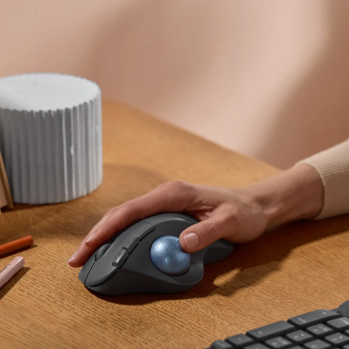 Thumbnail 2 de Logitech ERGO M575S Wireless Trackball Maus Schwarz