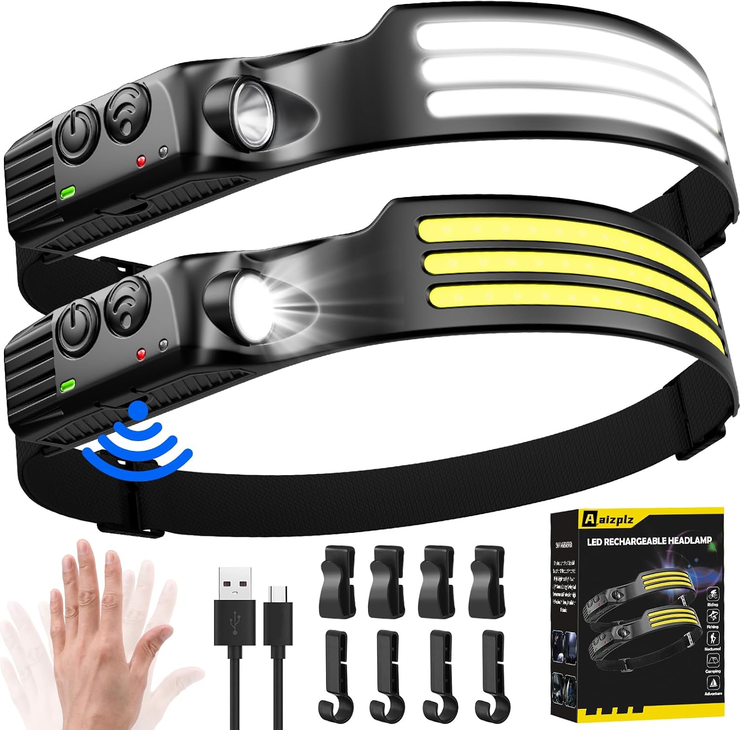 Detalle de Head Torch Rechargeable 3000 Lumens