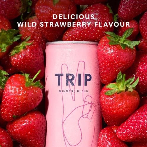 Thumbnail 3 de TRIP Calm Magnesium Drink, Wild Strawberry (12-pack) – Alcohol Free Mocktail for Relaxation