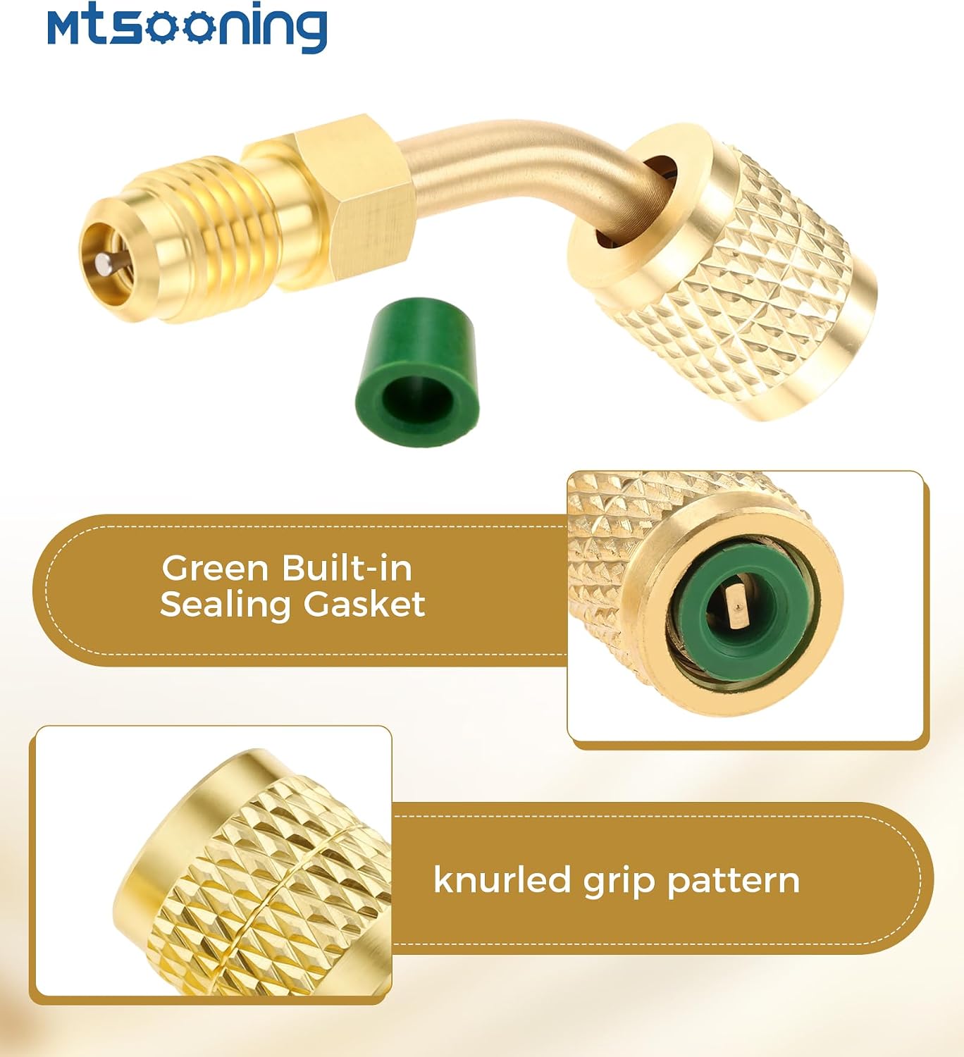 Detalle de Refrigerant Adapter, Brass