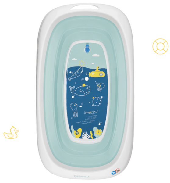 Detalle de Badabulle Bañera Plegable 🛁, Ideal para Viajes y Hogar