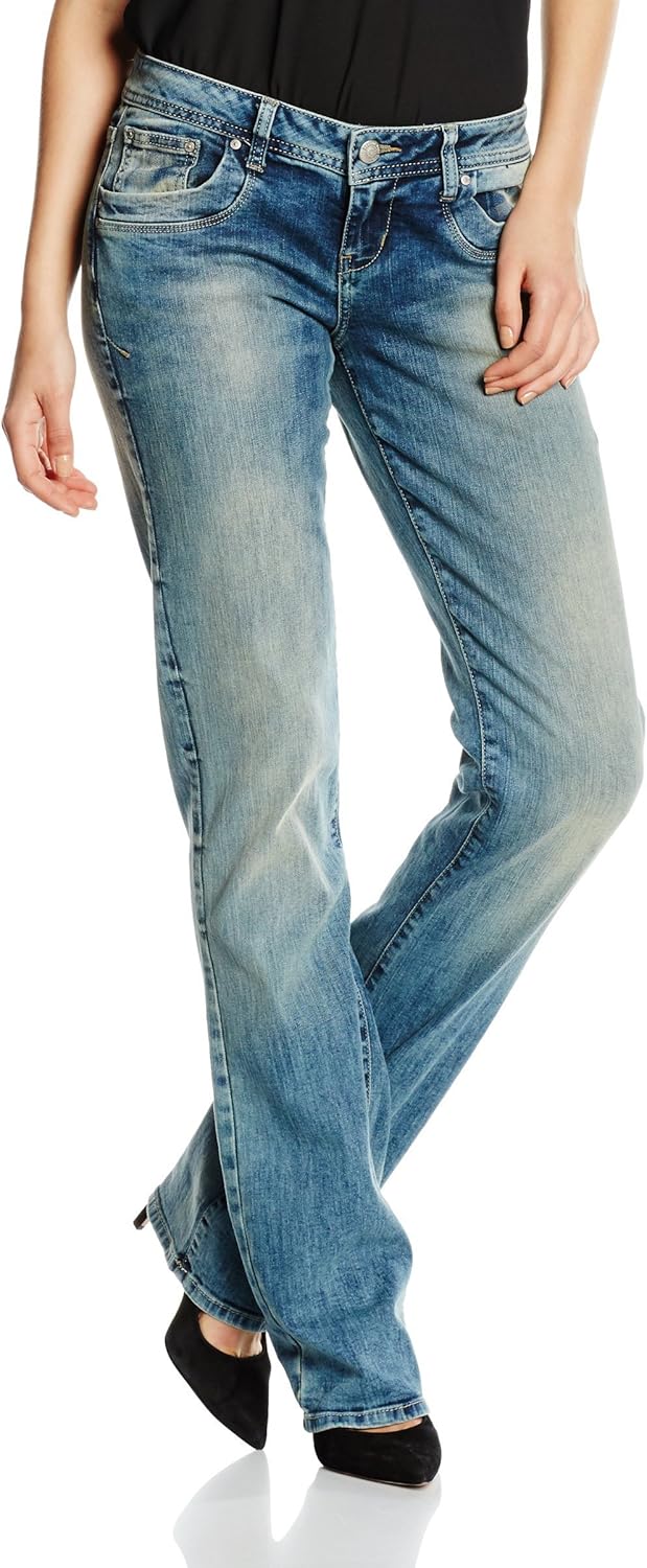 Detalle de LTB Jeans Damen Valerie Jeans – niedrige Leibhöhe, Stretchkomfort und klassischer Look