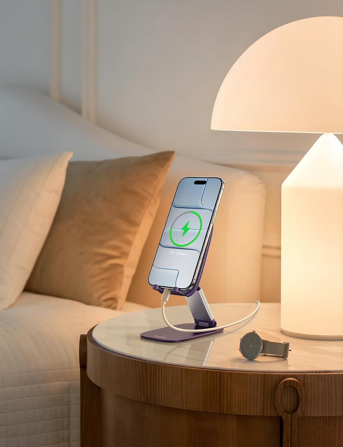 Thumbnail 6 de Lamicall Ultra-Thin Purple Phone Holder