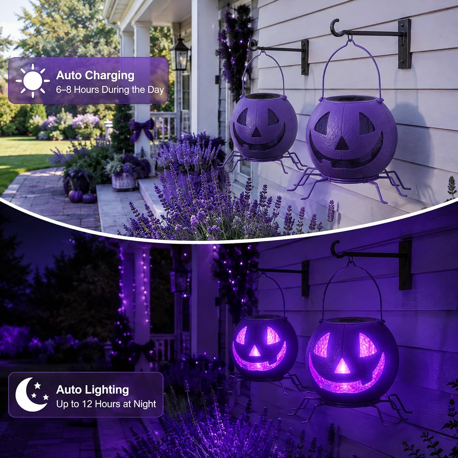 Detalle de Solar Halloween Pumpkin Decor